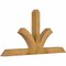 Ekena Millwork Richland Rough Sawn Timber Gable Bracket, Western Red Cedar, 60"W x 30"H x 4"D x 4"F, 12/12 Pitch GBW060X30X0404RIC00RWR - alternate 2
